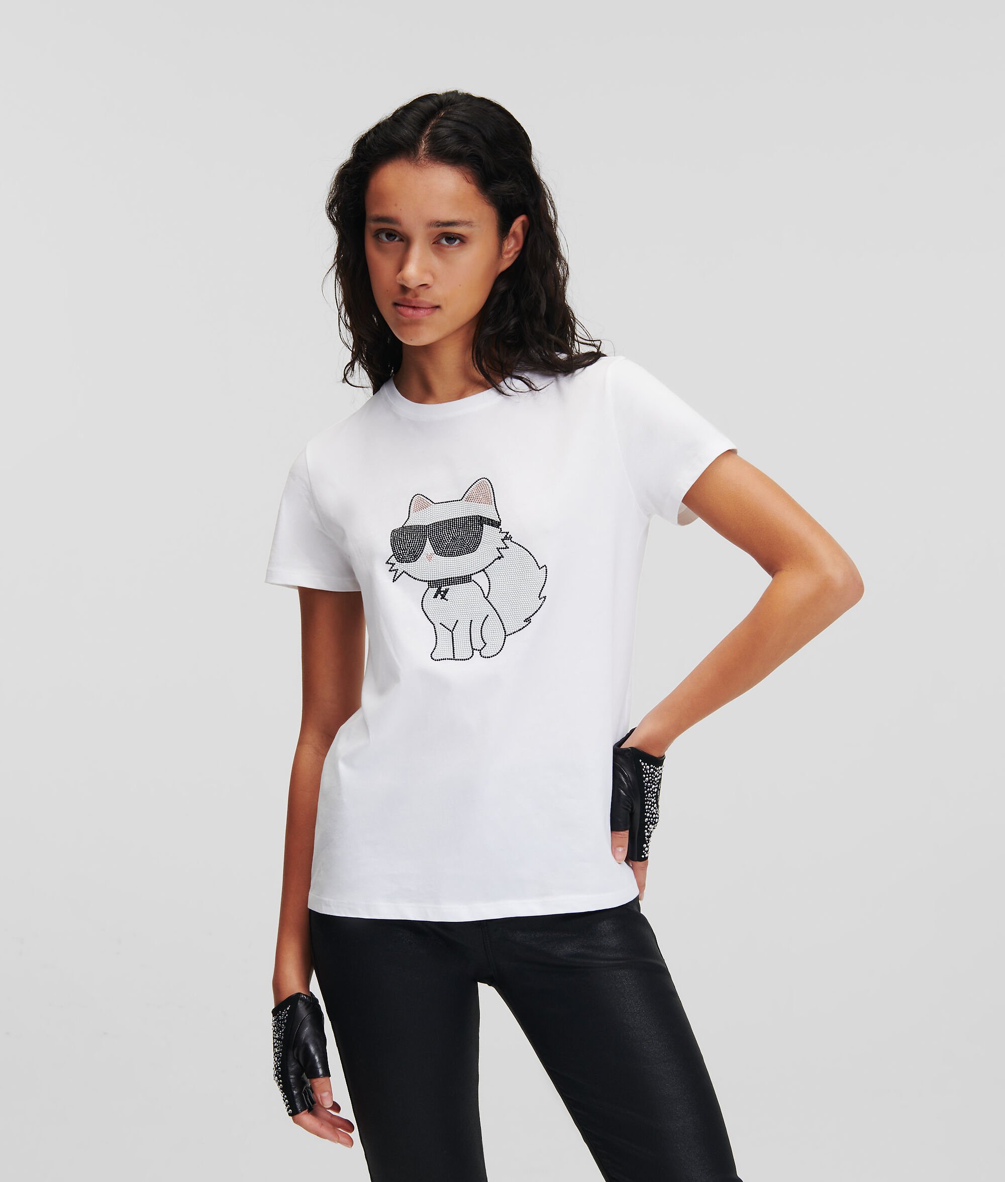 (image for) Accurate K/IKONIK CHOUPETTE RHINESTONE T-SHIRT